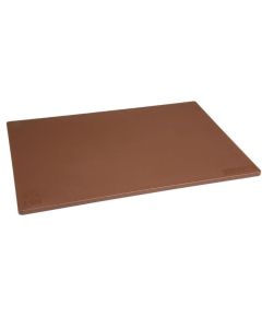 E0011 Hygiplas 20mm Low Density Brown Chopping Board