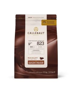 C06506 Callebaut Milk Chocolate Callets (Min 33.6% Cocoa Solids)