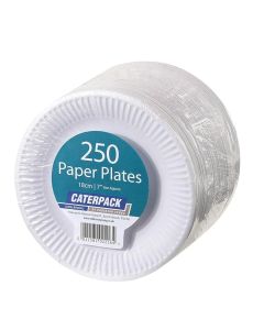 C0024 RY Caterpack Paper Plates 18cm