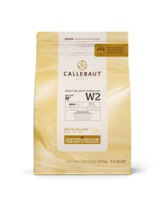 C06505 Callebaut White Chocolate Callets (Min 28% Cocoa Solids)