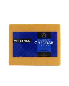 C0807 Minstrel Mild Coloured Cheddar Cheese (2.5kg)