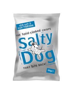 C07151 Salty Dog Sea Salt & Malt Vinegar Crisps