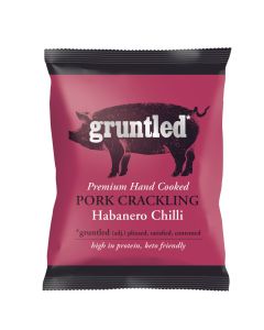 C07165 Gruntled Habanero Chilli Pork Crackling (Bar Snack)