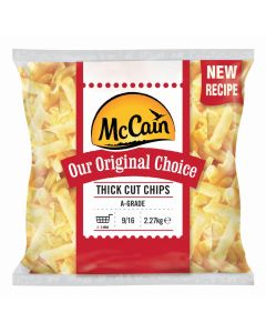 A342 McCain Original Choice Thick Cut Frozen Chips (9/16 / 16mm)