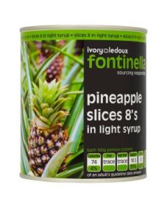 C01010 Pineapple Slices 8's