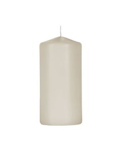 C5030 Ivory Pillar Candles 20cmx8cm (100hrs +)