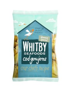 A779B Whitby Seafoods Breaded Cod Fish Fillet Goujons