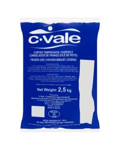 A1169 C.Vale Cooked Frozen Diced Chicken Breast 12mm
