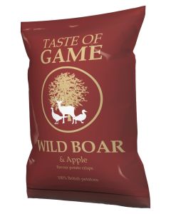 C07161 Taste of Game Wild Boar and Apple Sauce Hand Cooked Crisps