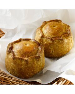 A400 Wrights Small Hand Raised Pork Pies 185g (Fully Baked)