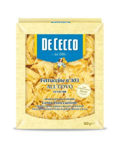 C3931 DeCecco Egg Pappardelle (Dried Pasta)