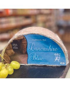 C0884 Lancashire Blue Cheese Half Wheel 1kg (Pre-Order Only)