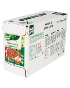 C44123 Knorr 100% Soup Minestrone (12 Ind Port)