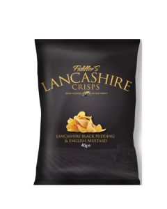 C07191 Fiddler's Lancashire Black Pudding & English Mustard Crisps