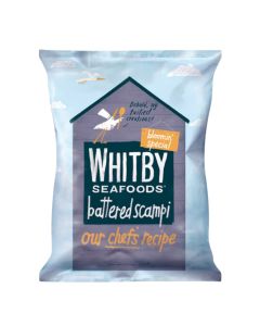 A731B Whitby Seafoods Battered Wholetail Scampi