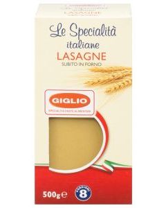 C3960 Giglio Lasagne Gialle Sheets (Dried Pasta)