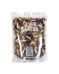 C04972 Silver & Green Antipasti Mix Olives