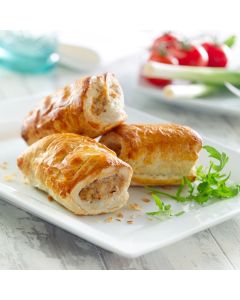 A290 Wrights 2.5'' Sausage Rolls 50g (Uncooked)