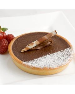 A7401 Chantilly Patisserie Individual Baked Belgian Chocolate Tart