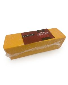 C09101 Minstrel Mature Coloured Red Cheddar Cheese (5kg)