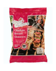 A1285 Cooster Chicken Breast Skewers 100g