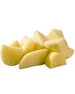 D086V Prep Peeled Potatoes 1/4 Cut (call to order by 6pm)