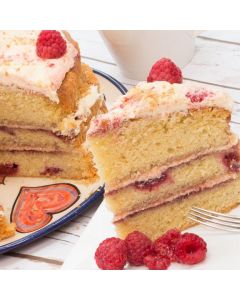 A8006 Cobbs Double Layer Cranachan Raspberry Cake
