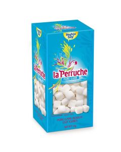 C0363 La Perruche Pure Cane White Rough Cut Sugar Cubes