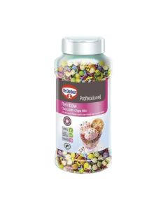 C0661 Dr Oetker Rainbow Chocolate Chips  (Dessert Topping)