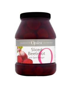 C0457 Opies Sliced Pickled Beetroot with Spirit Vinegar