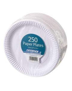 C00246 RY Caterpack Paper Plates 23cm