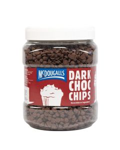 C06339 McDougalls Dark Choc Chips Dessert Topping