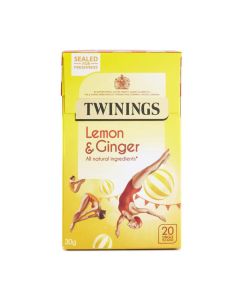 C35962B Twinings Lemon & Ginger Tea Envelopes