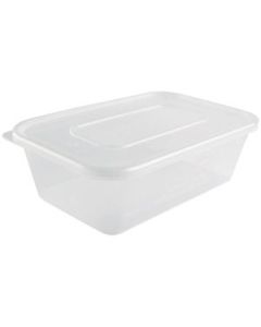 E0070 Majestic 1000ml Microwave Plastic Containers & Lids