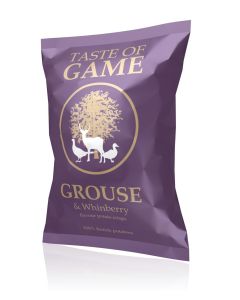 C07159 Taste of Game Grouse and Whinberry Hand Cooked Crisps