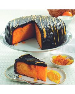 A6810 Sidoli Sticky Chocolate & Orange Cake (Pre-Portioned)