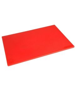 E0013 Hygiplas 20mm Low Density Red Chopping Board