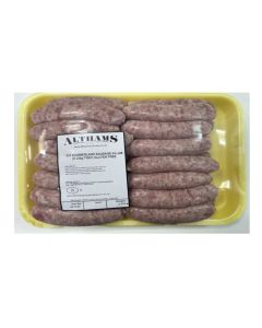 A01420 Gluten Free Cumberland Sausages 6's (2.12kg)