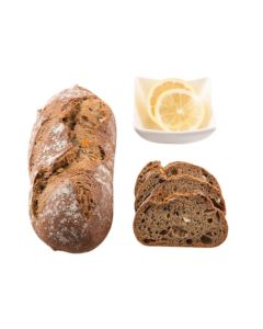 A7241 Bridor Lemon Rye Bread Loaf 330g