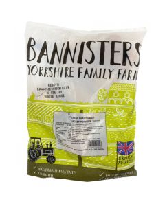 A2633 Bannisters Extra Large Baked Frozen Jacket Potatoes 280/340g