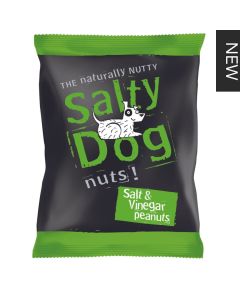 C0622 Salty Dog Salt & Vinegar Peanuts (Carded) (Bar Snack)