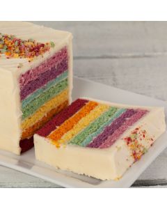 A8079 Truly Treats Rainbow Loaf Cake