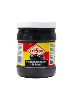 C047620 Crespo Pitted Black Olives (Plastic)