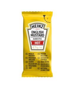 C05893 Heinz Hot English Mustard (Sachets, Portions)