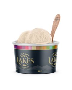C1909 English Lakes Empty 2 Scoop Paper Ice Cream Pots