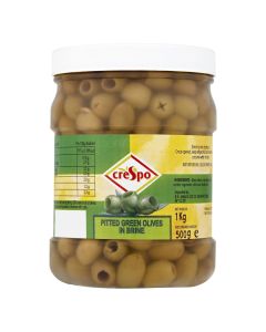 C047622 Crespo Pitted Green Olives
