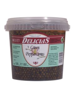 C0430 Delicias Green Peppercorns In Brine
