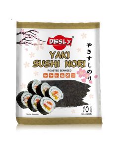 C0250 Nori Sushi Seaweed 28g (10 Sheets)